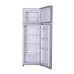 263L Double Doors Metal Panel Refrigerator with Big Fridge Capacity